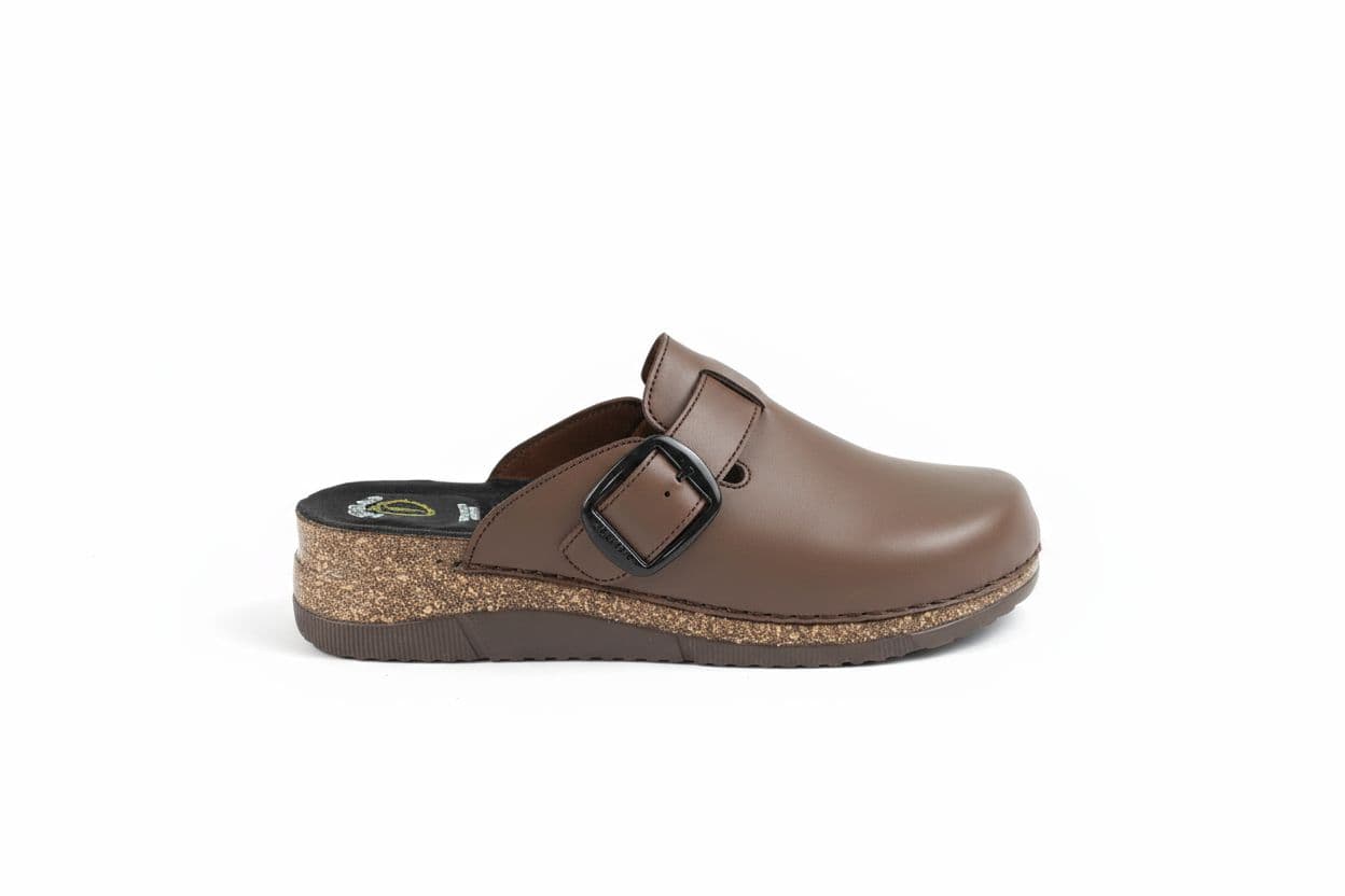 sabot médical en cuir pour femme R210