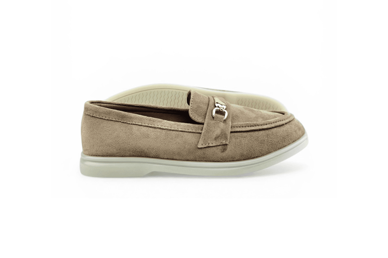 mocasin confort femme dam beige R066