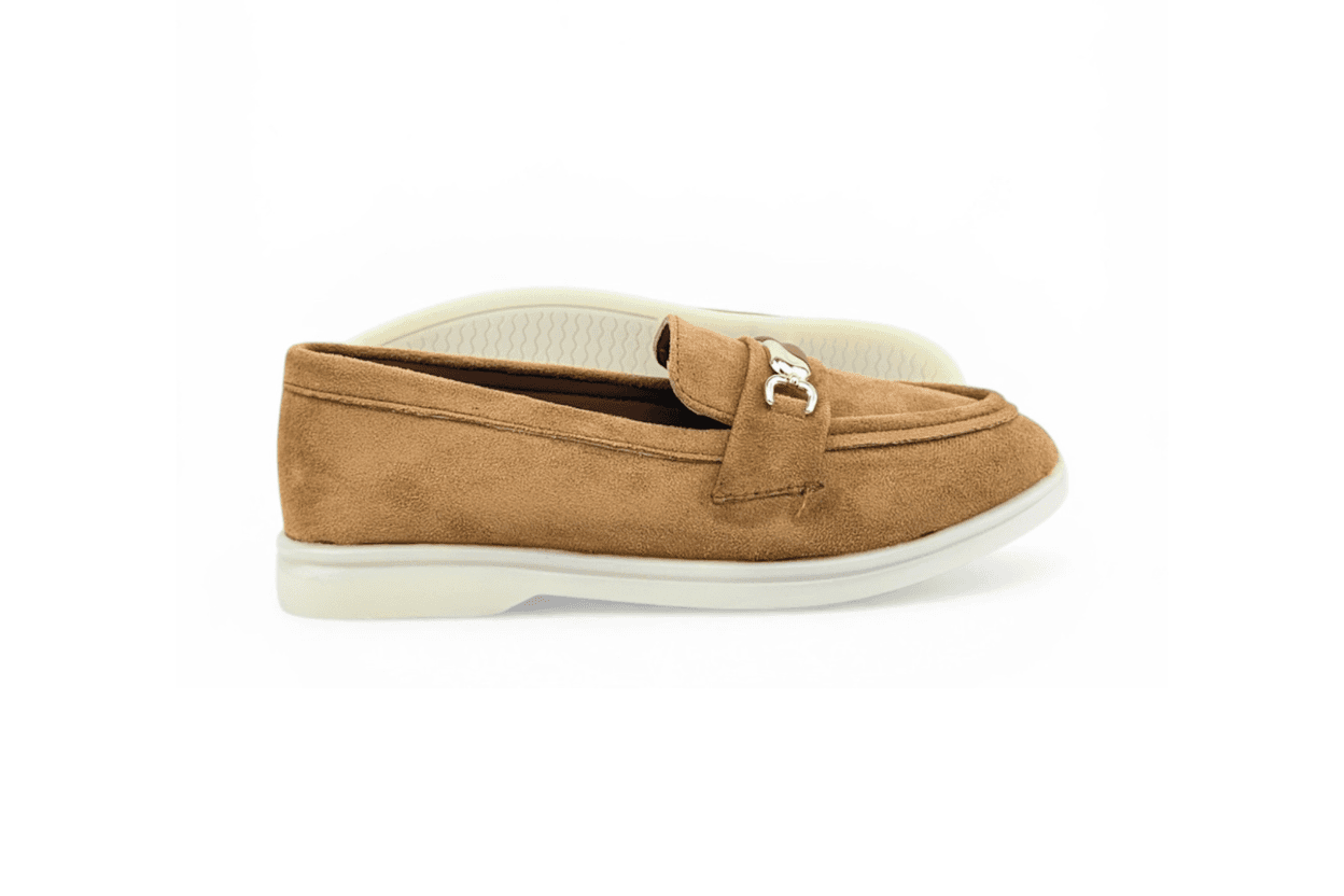 mocasin confort femme dam camelle R065